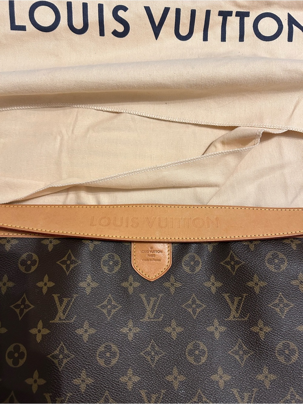 Louis Vuitton Brown Monogram Delightful MM - EUC - Picture 6 of 11